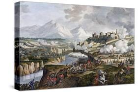 The Battle of Rovereto, Italy, 18 Fructidor, Year 4 (September 1796-Jean Duplessis-bertaux-Stretched Canvas