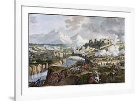 The Battle of Rovereto, Italy, 18 Fructidor, Year 4 (September 1796-Jean Duplessis-bertaux-Framed Giclee Print