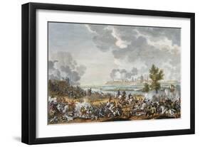 The Battle of San Giorgio di Mantova, Italy, 29 Fructidor, Year 4 (September 1796)-Jean Duplessis-bertaux-Framed Giclee Print