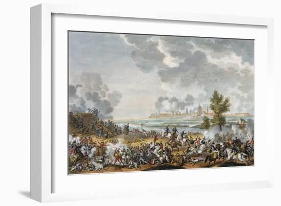 The Battle of San Giorgio di Mantova, Italy, 29 Fructidor, Year 4 (September 1796)-Jean Duplessis-bertaux-Framed Giclee Print