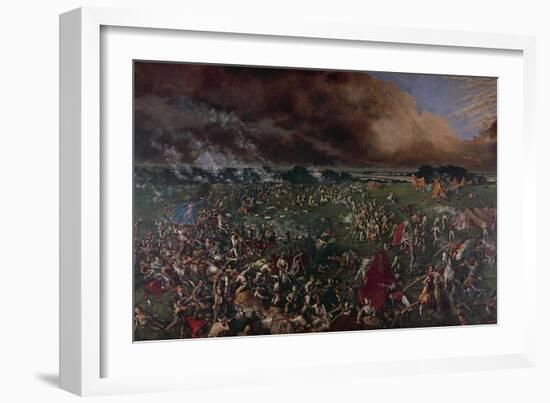 The Battle of San Jacinto 1836, 1895-Henry Arthur McArdle-Framed Giclee Print