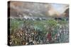 The Battle of San Jacinto, Pub. 1905 (Colour Litho)-Henry Arthur (after) McArdle-Stretched Canvas