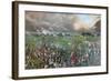 The Battle of San Jacinto, Pub. 1905 (Colour Litho)-Henry Arthur (after) McArdle-Framed Giclee Print