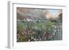 The Battle of San Jacinto, Pub. 1905 (Colour Litho)-Henry Arthur (after) McArdle-Framed Giclee Print