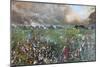 The Battle of San Jacinto, Pub. 1905 (Colour Litho)-Henry Arthur (after) McArdle-Mounted Giclee Print