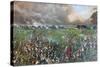 The Battle of San Jacinto, Pub. 1905 (Colour Litho)-Henry Arthur (after) McArdle-Stretched Canvas