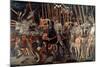 The Battle of San Romano, 1432 (C1435-144)-Paolo Uccello-Mounted Giclee Print