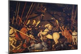 The Battle of San Romano, C. 1440-Paolo Uccello-Mounted Giclee Print