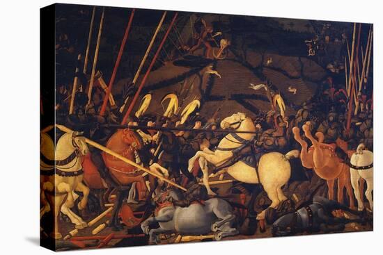 The Battle of San Romano, C. 1440-Paolo Uccello-Stretched Canvas