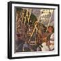 The Battle of San Romano, circa 1450-60 (Detail)-Paolo Uccello-Framed Giclee Print