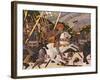 The Battle of San Romano, circa 1450-60-Paolo Uccello-Framed Giclee Print