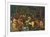 The Battle of San Romano in 1432, c.1456-Paolo Uccello-Framed Giclee Print