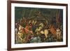 The Battle of San Romano in 1432, c.1456-Paolo Uccello-Framed Giclee Print