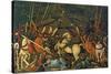 The Battle of San Romano in 1432, c.1456-Paolo Uccello-Stretched Canvas