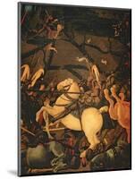 The Battle of San Romano in 1432, c.1456-Paolo Uccello-Mounted Giclee Print