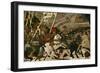 The Battle of San Romano in 1432-Paolo Uccello-Framed Premium Giclee Print