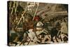 The Battle of San Romano in 1432-Paolo Uccello-Stretched Canvas