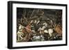 The Battle of San Romano in 1432-Paolo Uccello-Framed Art Print