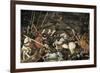 The Battle of San Romano in 1432-Paolo Uccello-Framed Art Print