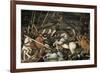 The Battle of San Romano in 1432-Paolo Uccello-Framed Premium Giclee Print