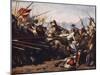 The Battle of Sempach, 1386-Konrad Grob-Mounted Giclee Print