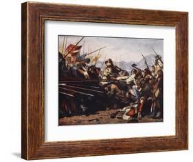 The Battle of Sempach, 1386-Konrad Grob-Framed Giclee Print