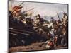 The Battle of Sempach, 1386-Konrad Grob-Mounted Giclee Print