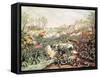 The Battle of Shiloh, 1862-Kurz And Allison-Framed Stretched Canvas