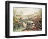 The Battle of Shiloh, 1862-Kurz And Allison-Framed Giclee Print