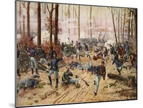 The Battle of Shiloh April 6Th-7th 1862-Henry Alexander Ogden-Mounted Giclee Print