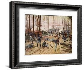 The Battle of Shiloh April 6Th-7th 1862-Henry Alexander Ogden-Framed Giclee Print