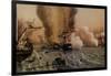 The Battle of Sinop on 30 November 1853, Mid of the 19th C-null-Framed Giclee Print