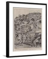 The Battle of Spion Kop, a Long Ladder of Pain-Henry Marriott Paget-Framed Giclee Print