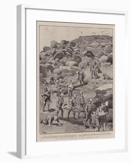 The Battle of Spion Kop, a Long Ladder of Pain-Henry Marriott Paget-Framed Giclee Print