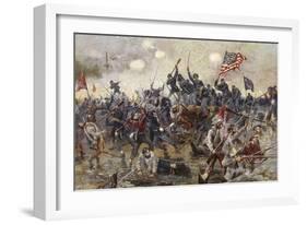 The Battle of Spotsylvania, May 8-21 1864-Henry Alexander Ogden-Framed Giclee Print