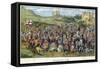 The Battle of Spurs, 1513-English School-Framed Stretched Canvas