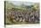 The Battle of Spurs, 1513-English School-Stretched Canvas