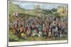 The Battle of Spurs, 1513-English School-Mounted Giclee Print