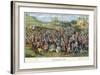 The Battle of Spurs, 1513-English School-Framed Giclee Print