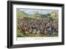 The Battle of Spurs, 1513-English School-Framed Giclee Print