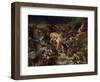 The Battle of Taillebourg, 21st July 1242, 1837-Eugene Delacroix-Framed Giclee Print