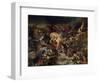 The Battle of Taillebourg, 21st July 1242, 1837-Eugene Delacroix-Framed Giclee Print