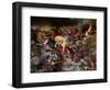 The Battle of Taillebourg, 21st July 1242-Eugene Delacroix-Framed Giclee Print