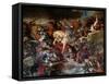 The Battle of Taillebourg, 21st July 1242-Eugene Delacroix-Framed Stretched Canvas