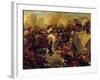 The Battle of Taillebourg Won by Saint Louis on 21 July 1242. Taillebourg, a Strategic Passage Betw-Ferdinand Victor Eugene Delacroix-Framed Giclee Print