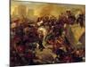 The Battle of Taillebourg Won by Saint Louis on 21 July 1242. Taillebourg, a Strategic Passage Betw-Ferdinand Victor Eugene Delacroix-Mounted Giclee Print