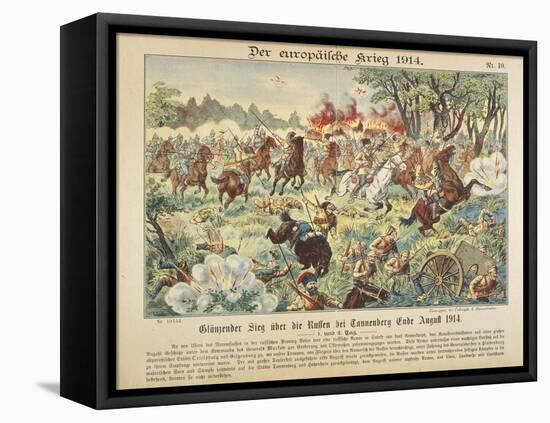 The Battle of Tannenberg-null-Framed Stretched Canvas