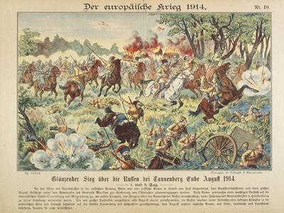 'The Battle of Tannenberg' Giclee Print  AllPosters.com