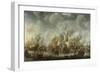 The Battle of Terheide, 1653-66-Jan Beerstraten-Framed Giclee Print