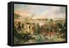 The Battle of Tetouan in 1860, 1870-Vincente Gonzalez Palmaroli-Framed Stretched Canvas